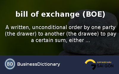 Types of Bill of Exchange