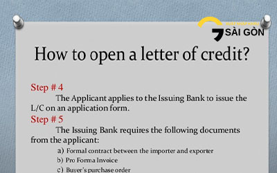 How To Open An L/C At Bank In Vietnam?