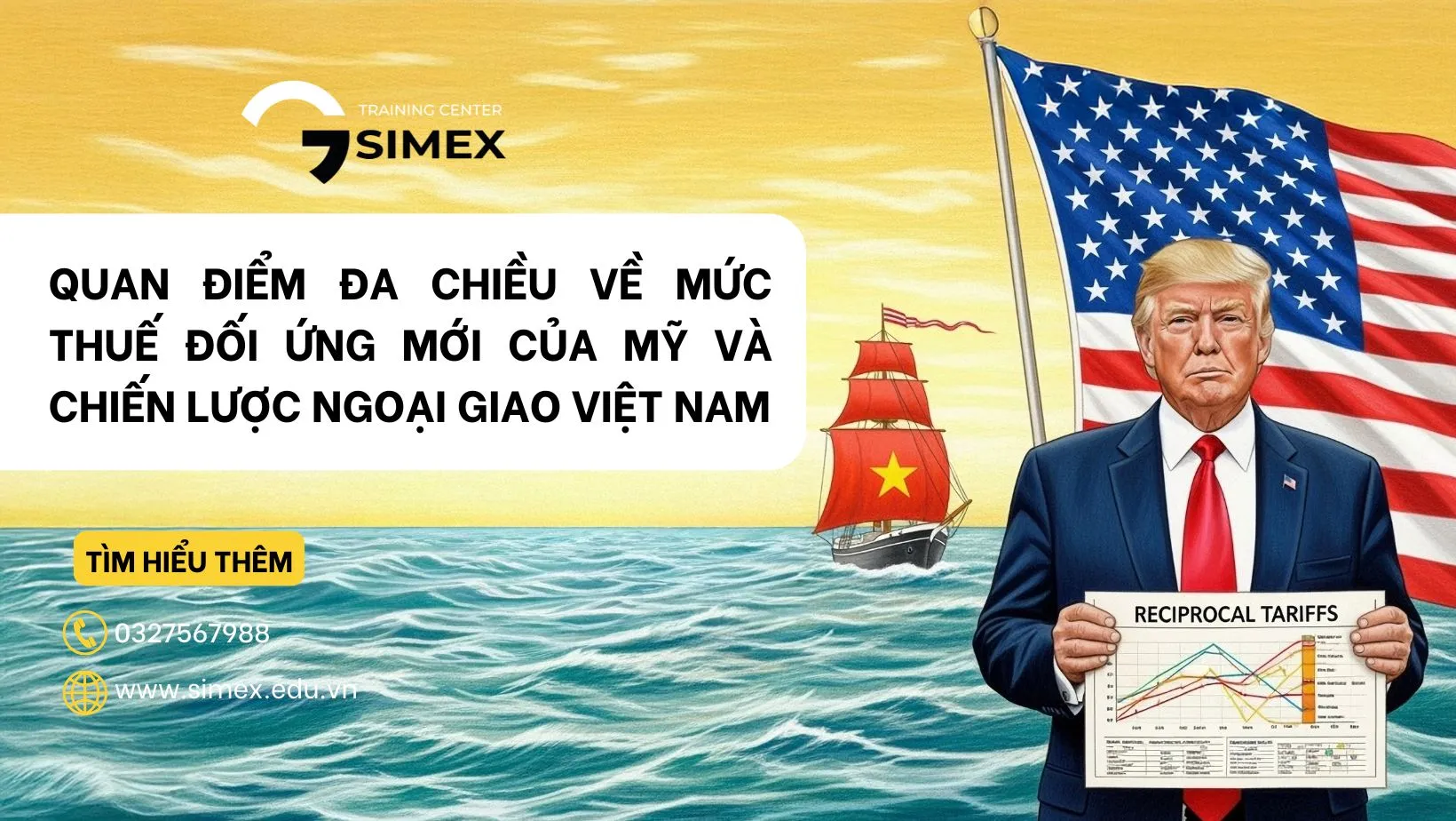 Quan điểm đa chiều về mức thuế đối ứng mới của Mỹ và chiến lược ngoại giao Việt Nam