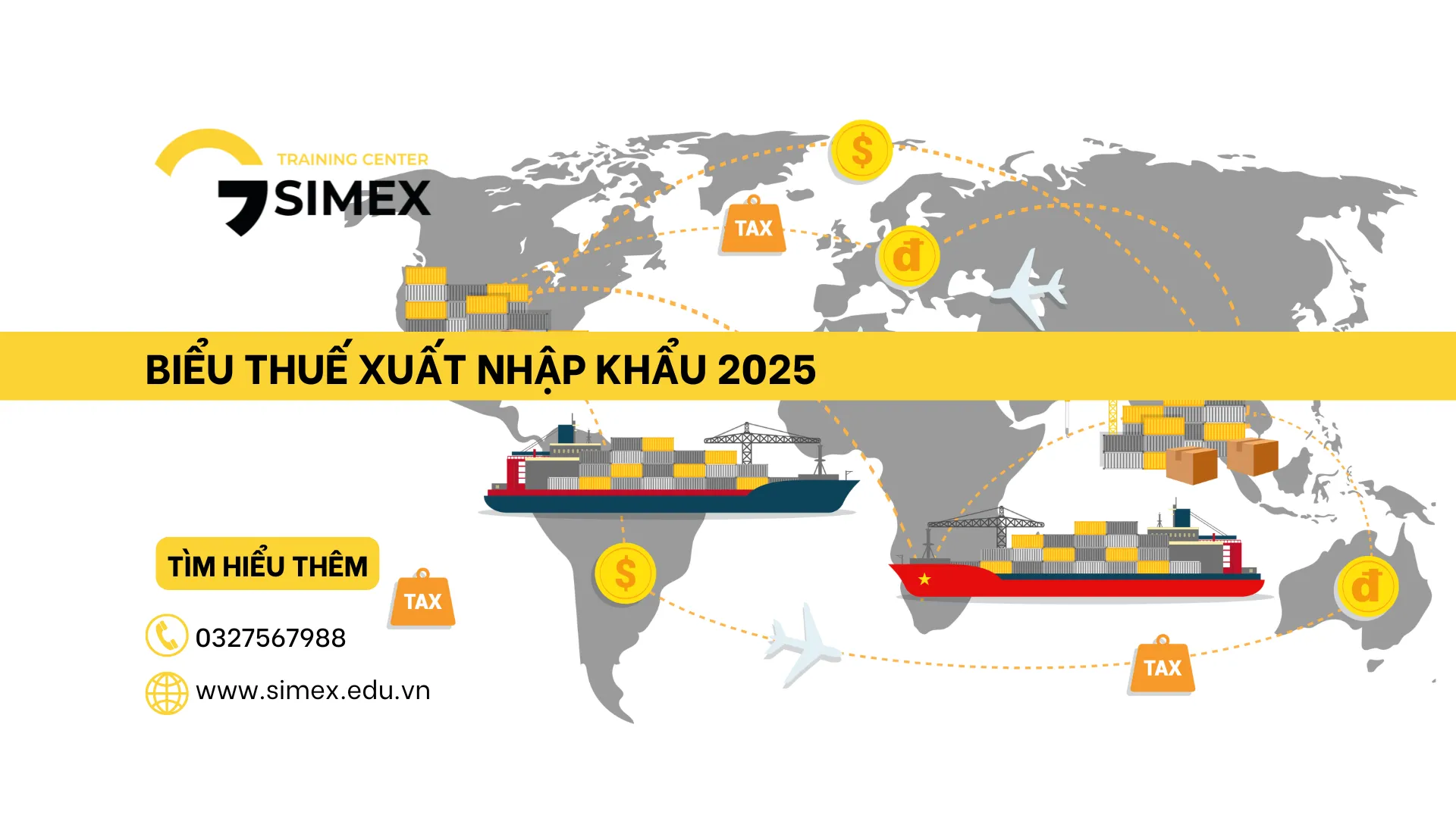 BIỂU THUẾ XUẤT NHẬP KHẨU 2025