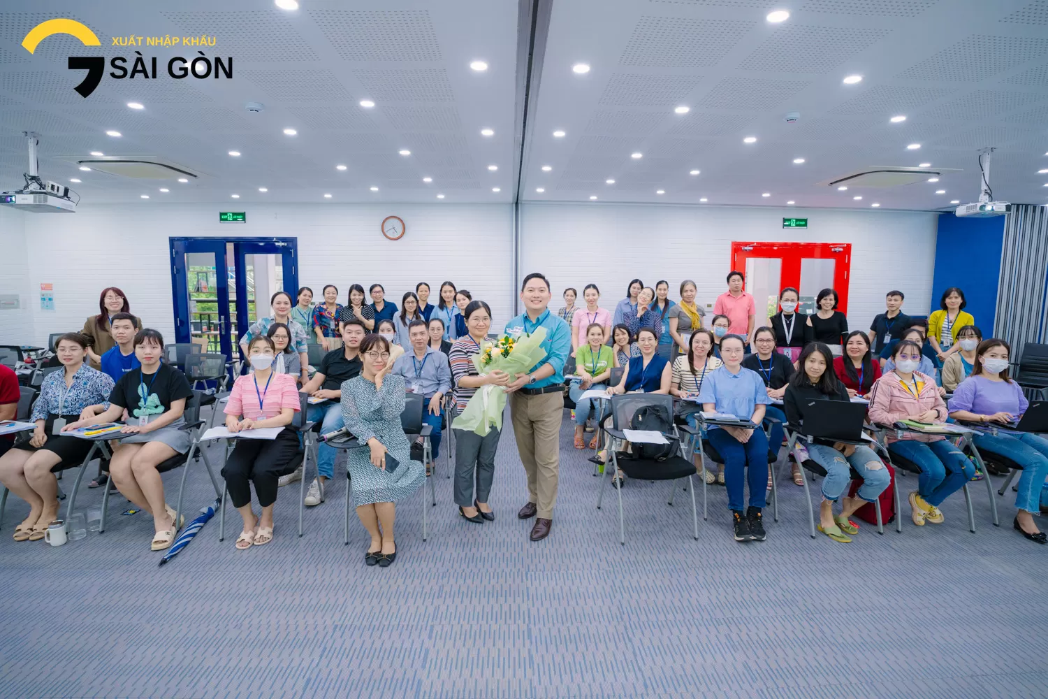 SIMEX CENTER CONDUCS SPECIALIZED IMPORT-EXPORT TRAINING PROGRAMS FOR EMPLOYEES OF SAIGON 3 GARMENT CORPORATION IN THU DUC CITY, HO CHI MINH CITY