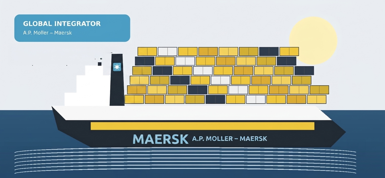 2. HÃNG TÀU MAERSK - Từ ocean carrier đến hệ sinh thái logistics tích hợp