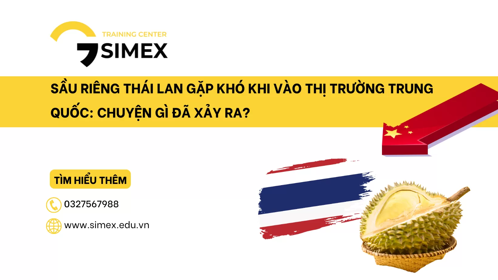 Sầu Riêng Thái Lan Gặp Khó Khi Vào Thị Trường Trung Quốc: Chuyện Gì Đã Xảy Ra?