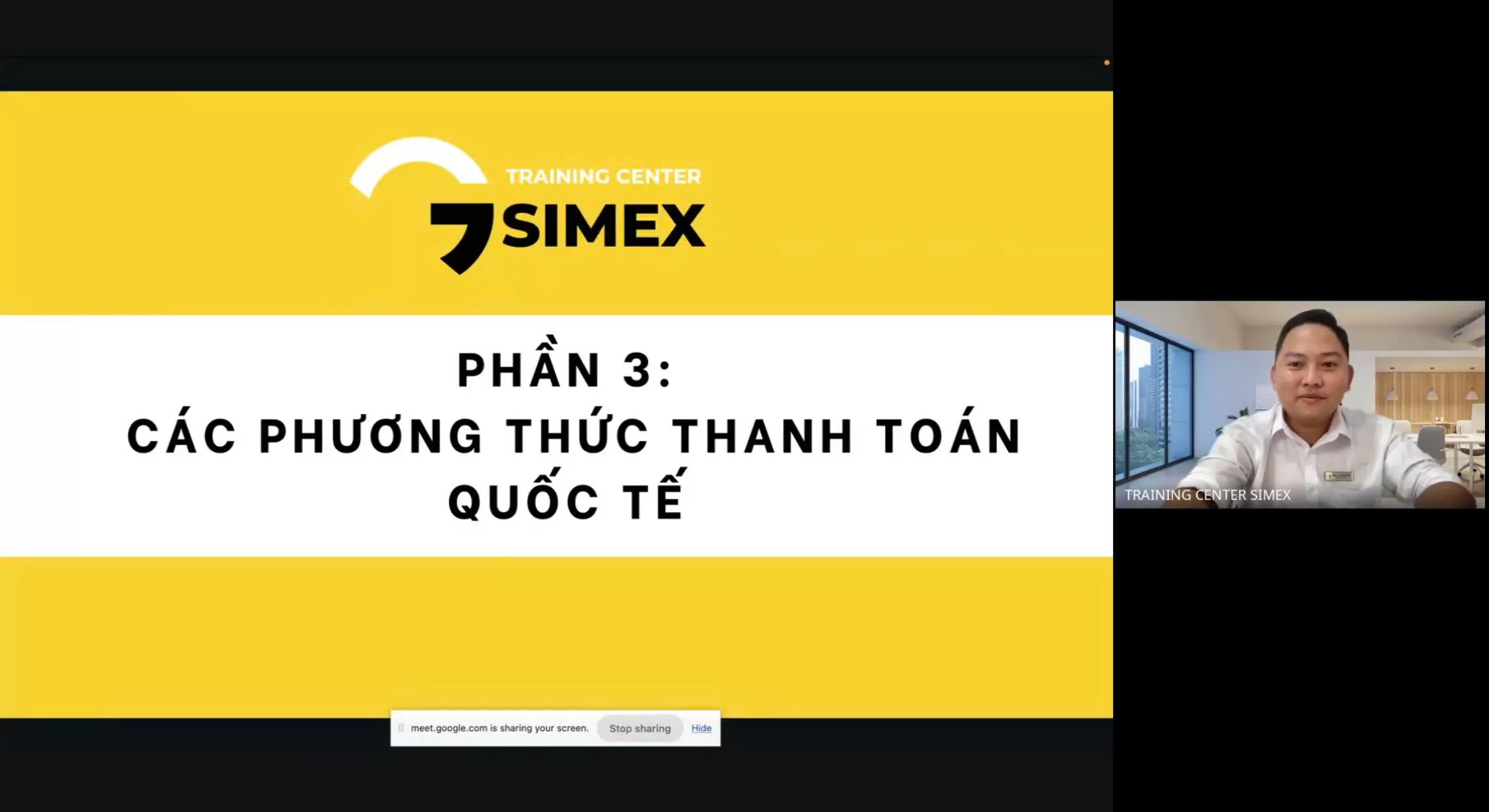 SIMEX HOÀN THÀNH CHƯƠNG TRÌNH ĐÀO TẠO XUẤT NHẬP KHẨU CHUYÊN SÂU CHO WILMAR AGRO VIỆT NAM
