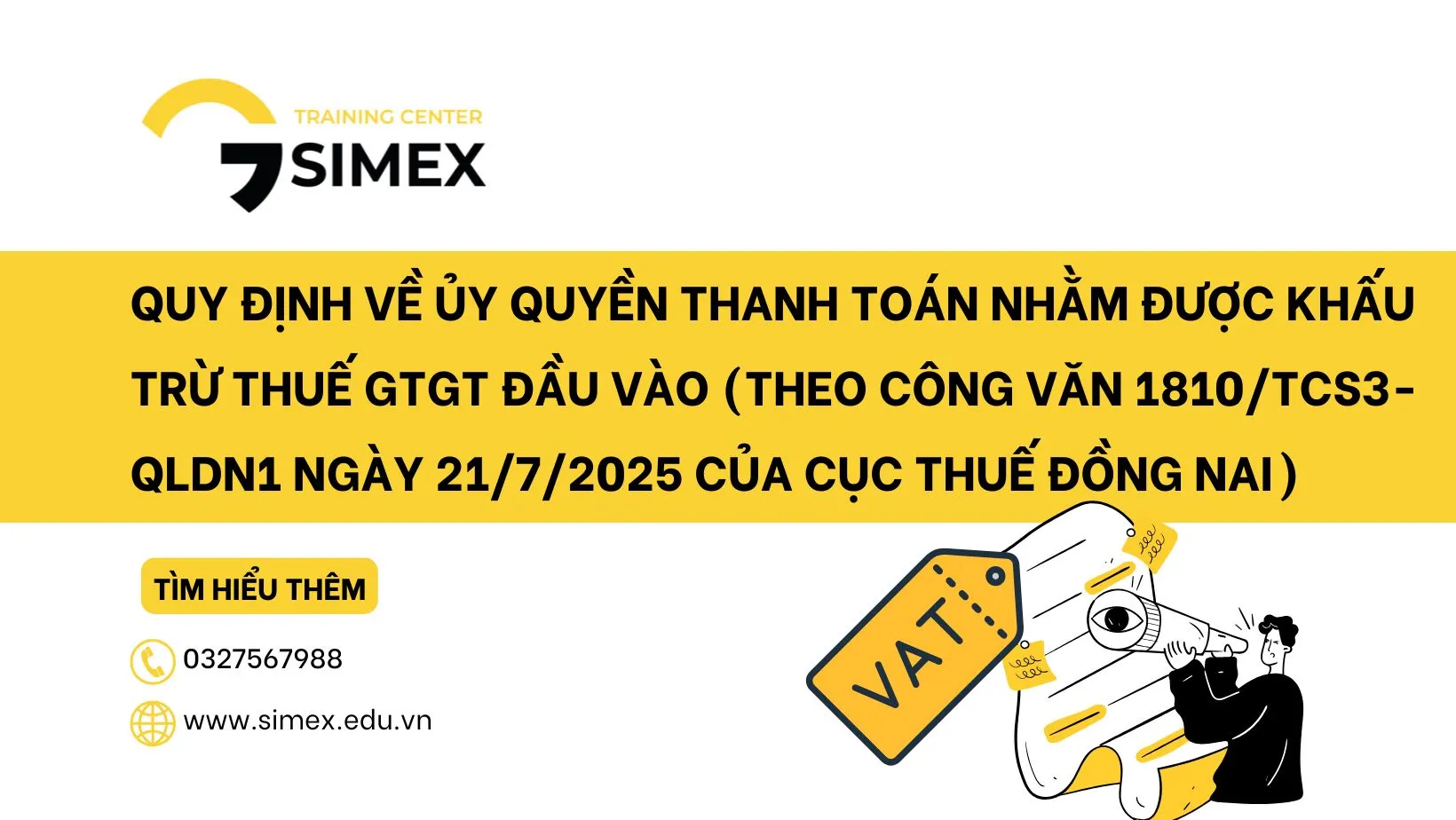 Quy định về ủy quyền thanh toán nhằm được khấu trừ thuế GTGT đầu vào