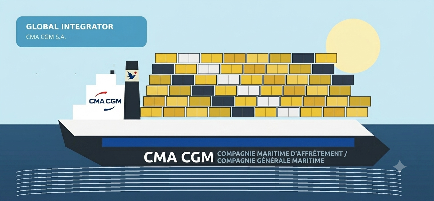 3. CMA CGM – COMPAGNIE MARITIME D’AFFRÈTEMENT / COMPAGNIE GÉNÉRALE MARITIME – NHÓM A | HÃNG TÀU LỚN