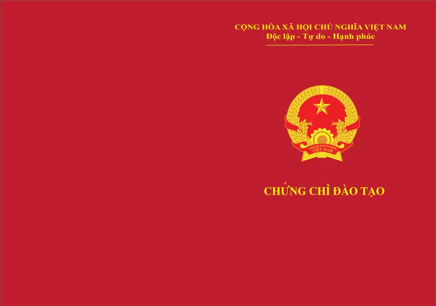 Chứng chỉ đào tạo