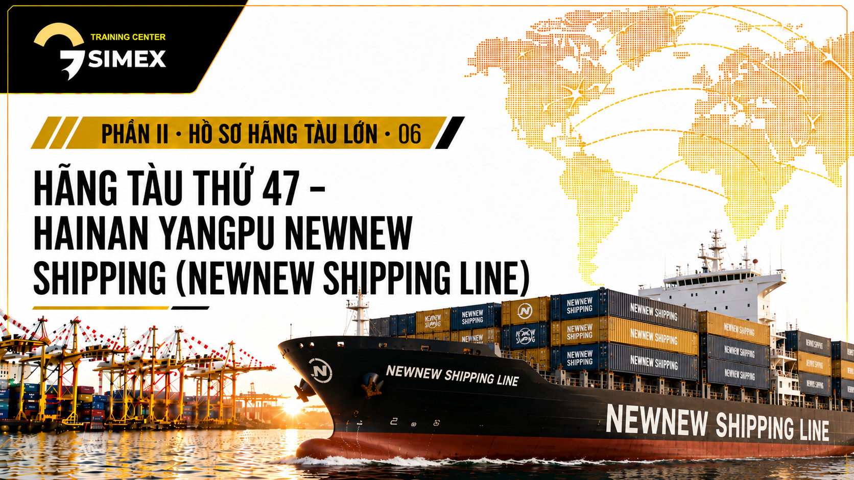 47. HÃNG TÀU THỨ 47 – HAINAN YANGPU NEWNEW SHIPPING (NEWNEW SHIPPING LINE)