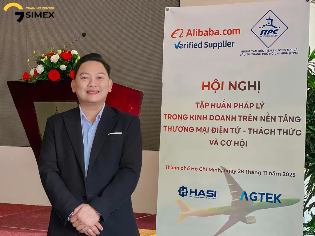 CHIA SẺ TẠI HỘI NGHỊ “PHÁP LÝ TRONG KINH DOANH TRÊN NỀN TẢNG TMĐT: THÁCH THỨC VÀ CƠ HỘI” – SIMEX TIẾP TỤC ĐỒNG HÀNH CÙNG DOANH NGHIỆP VIỆT