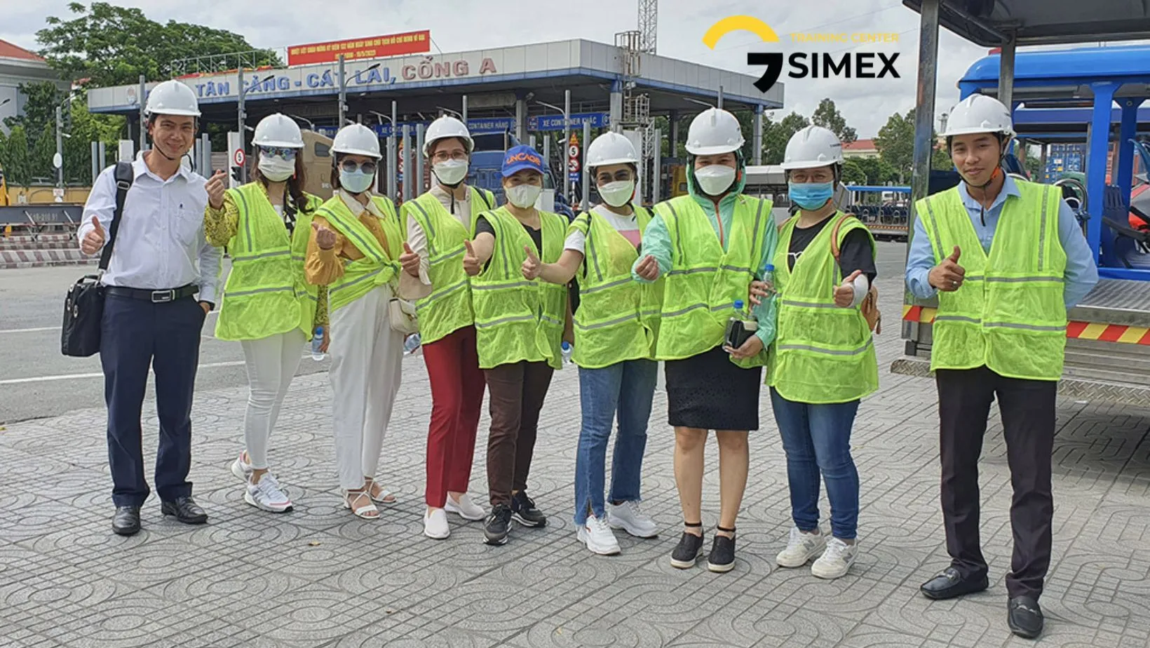 SIMEX completed the experimental training package on Customs Clearance at Cat Lai Port