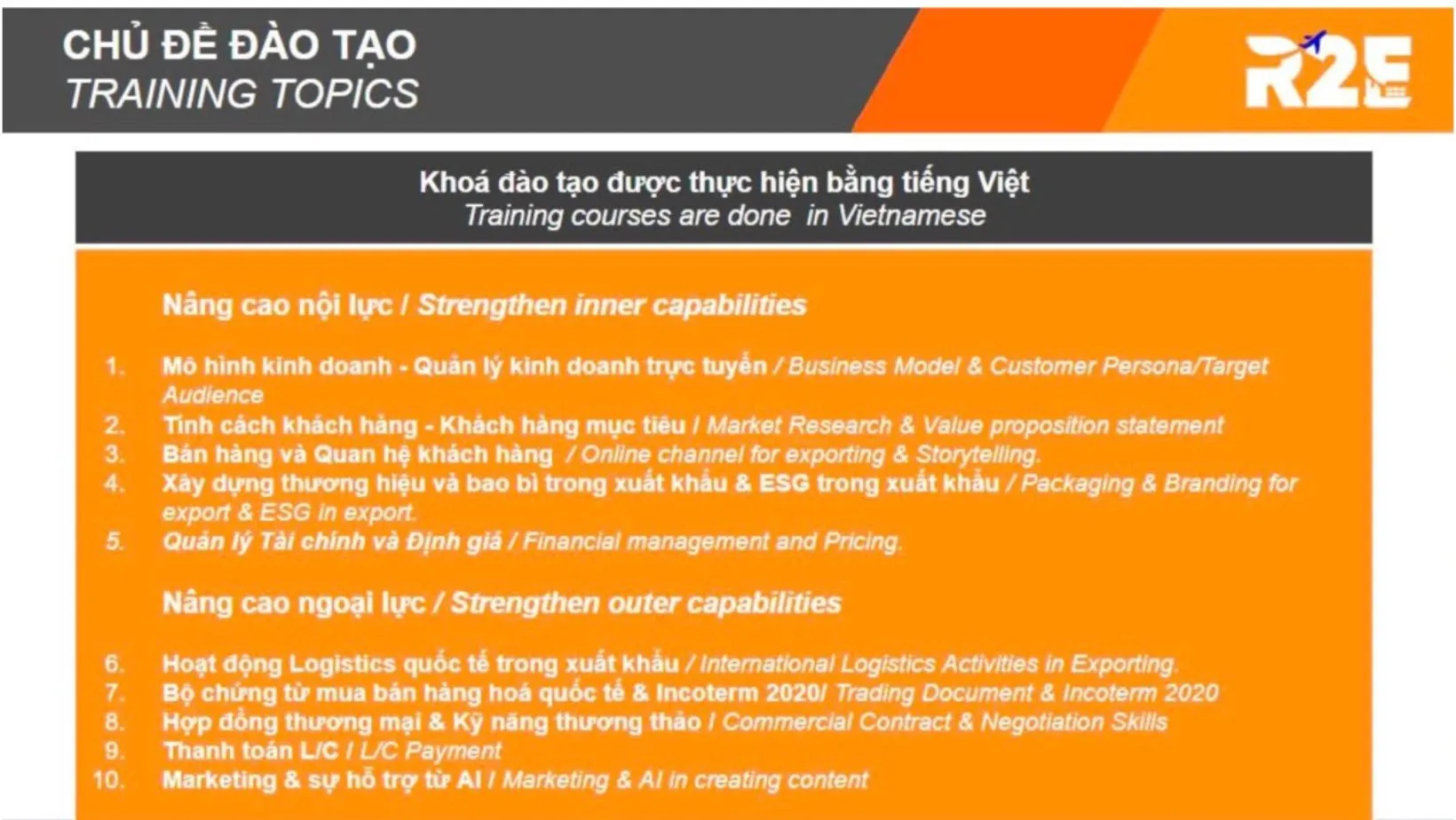 SIMEX năm thứ ba trở thành nhà đào tạo chính cho Dự án READY-TO-EXPORT của Hiệp Hội doanh nghiệp Hà Lan tại Việt Nam - DBAV
