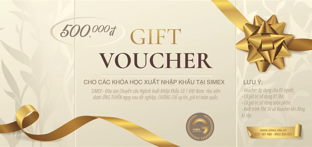 Đăng ký ngay để nhận voucher trị giá 500.000 vnđ