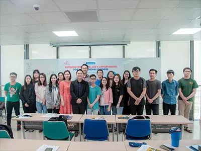 WORKSHOP - Kinh nghiệp làm việc Ngành Kinh doanh quốc tế và Logistics tại ĐH KINH TẾ TÀI CHÍNH TP. HCM