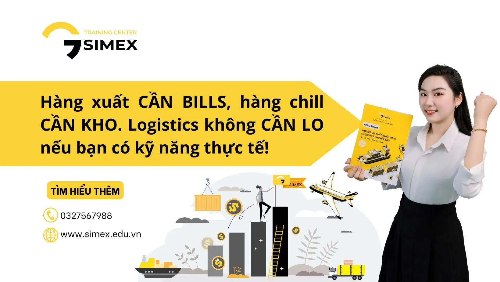 Hàng xuất cần bill, hàng chill cần kho. Logistics không cần lo nếu bạn có kỹ năng thực tế!