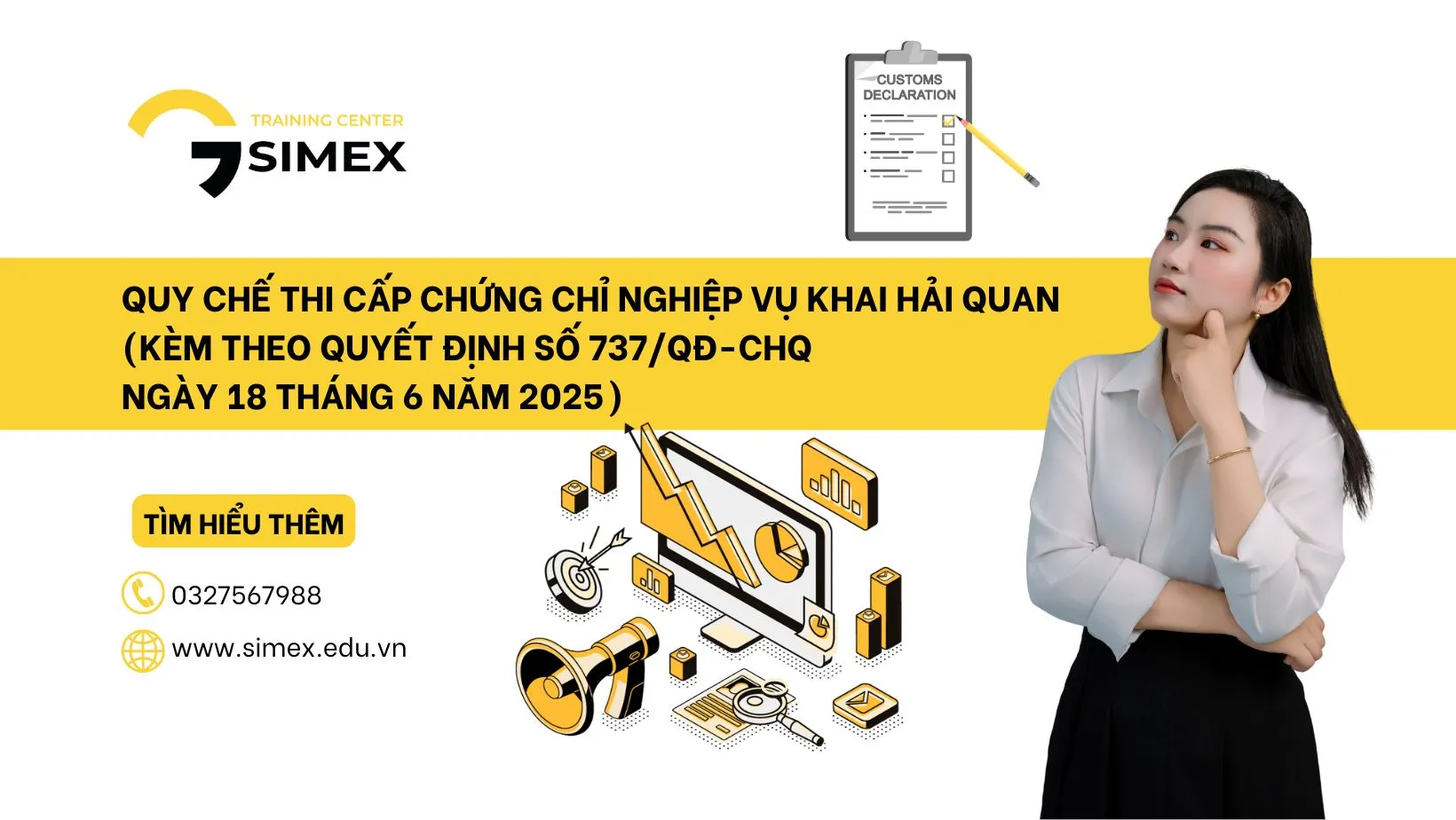 Quy chế thi cấp chứng chỉ nghiệp vụ khai hải quan (Kèm theo Quyết định số 737/QĐ-CHQ ngày 18 tháng 6 năm 2025)