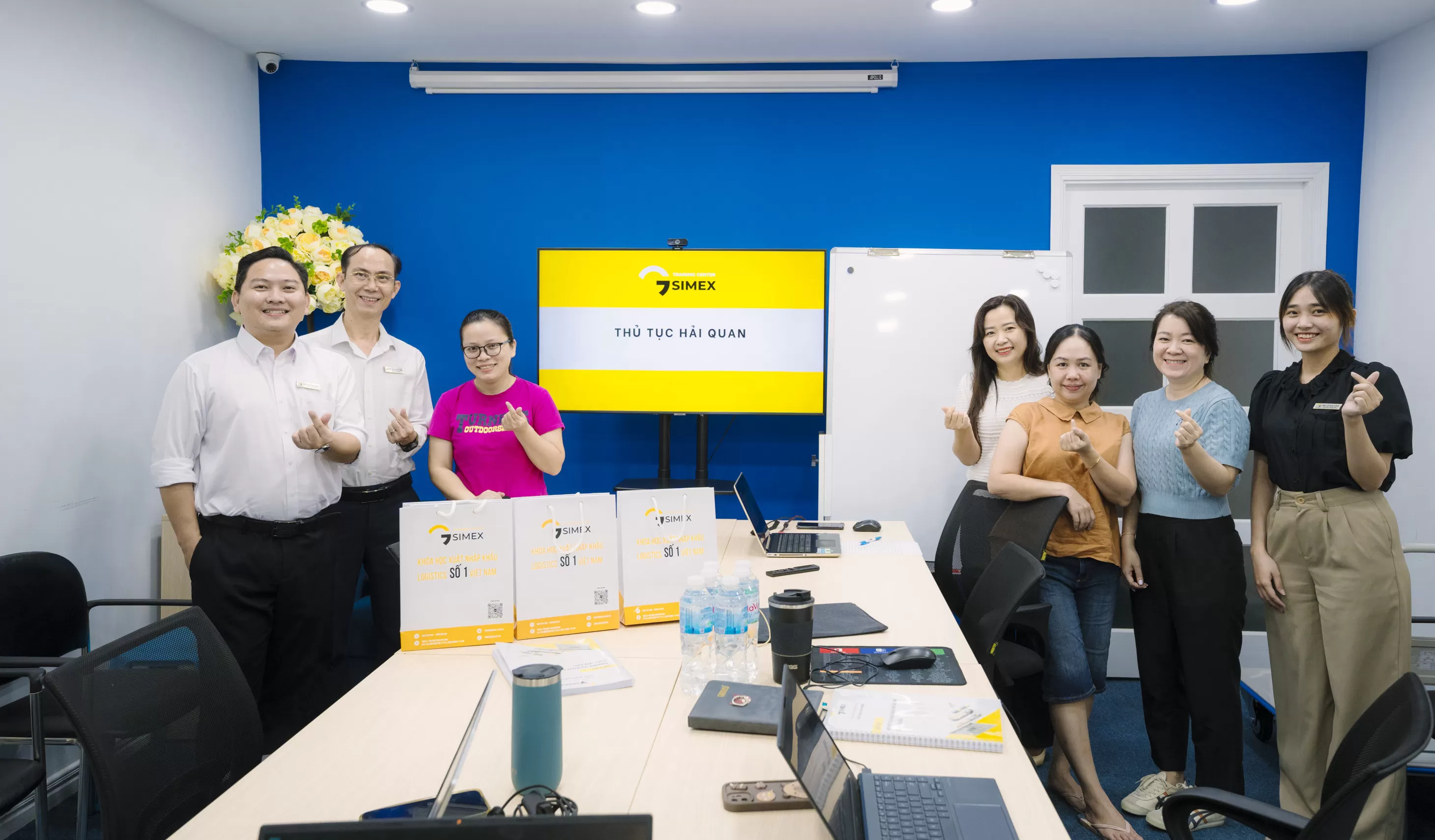 SIMEX provides intensive training on international procurement and customs procedures for the staff of AH Perfumes.