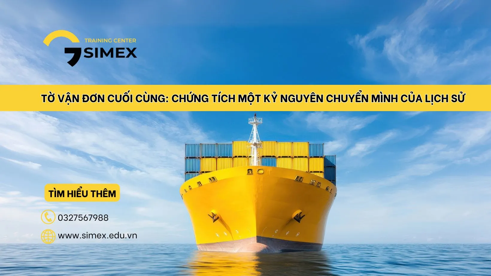 Tờ Vận Đơn Cuối Cùng: Chứng Tích Một Kỷ Nguyên Chuyển Mình Của Lịch Sử