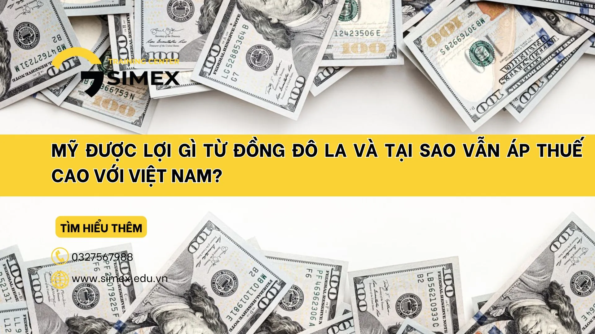 Mỹ được lợi gì từ đồng đô la và tại sao vẫn áp thuế cao với Việt Nam