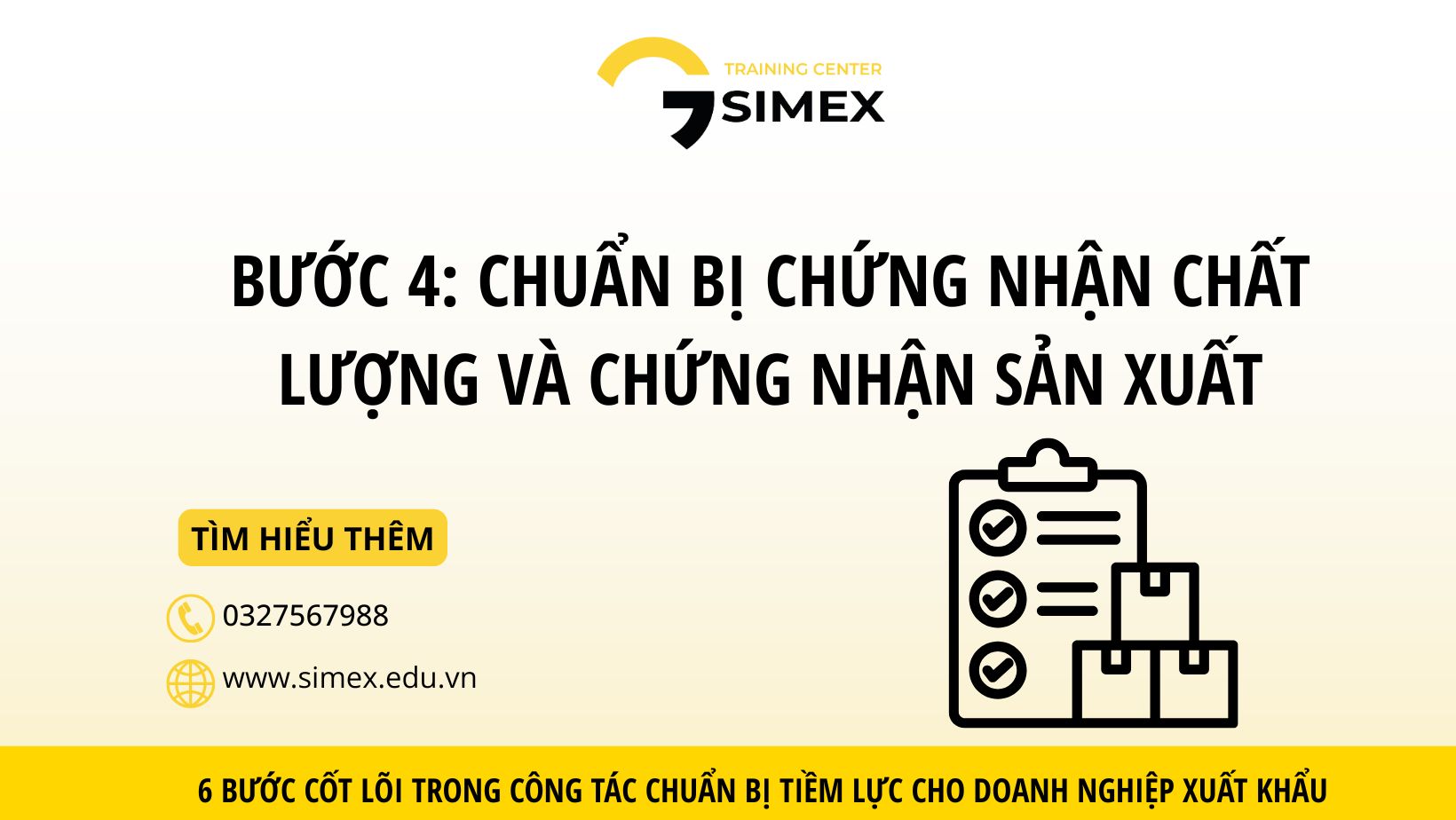 Bước 4: Chuẩn bị chứng nhận chất lượng và chứng nhận sản xuất – “tấm hộ chiếu” để hàng hóa Việt Nam ra thị trường quốc tế