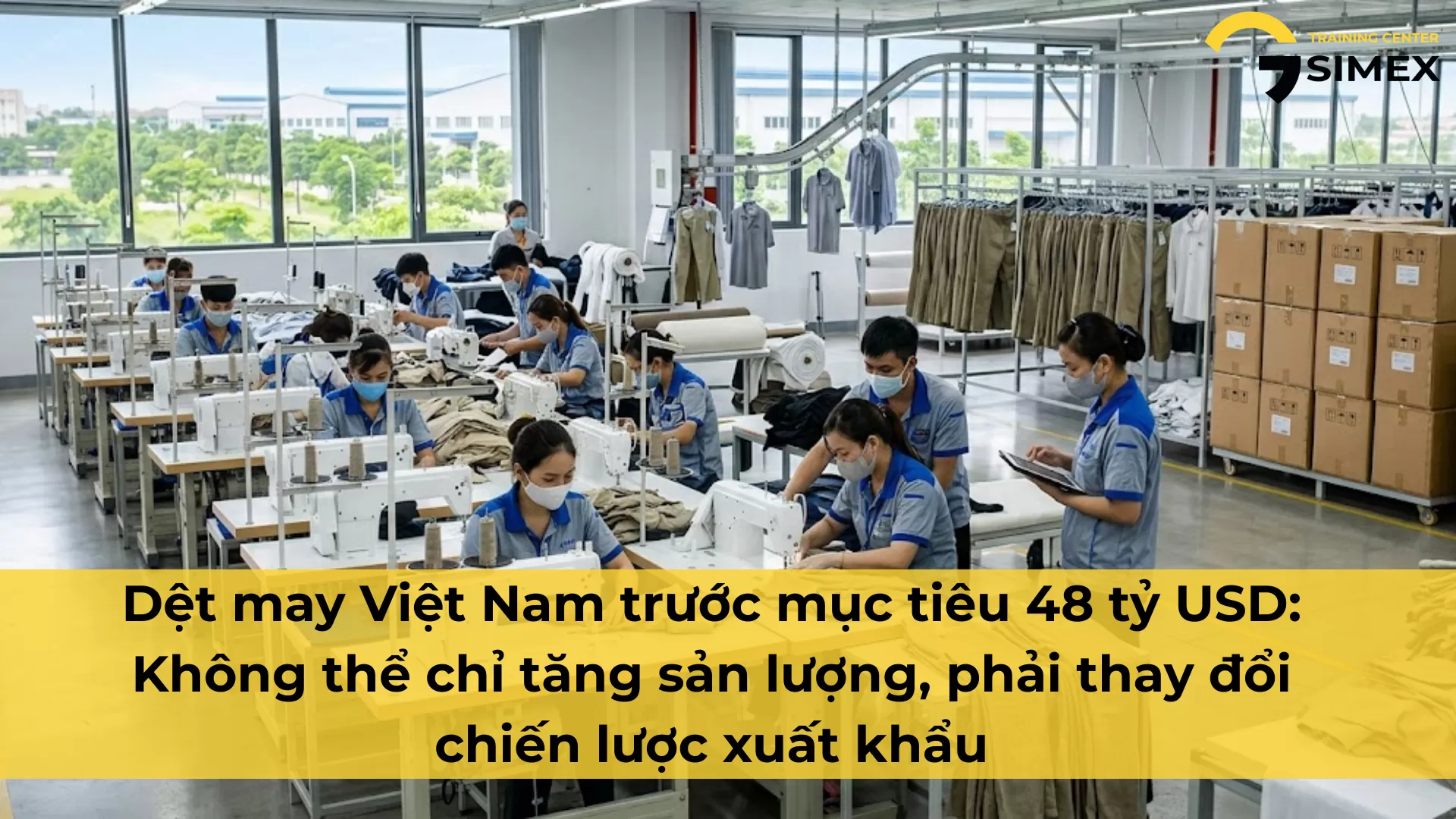 Dệt may Việt Nam trước mục tiêu 48 tỷ USD: Không thể chỉ tăng sản lượng, phải thay đổi chiến lược xuất khẩu