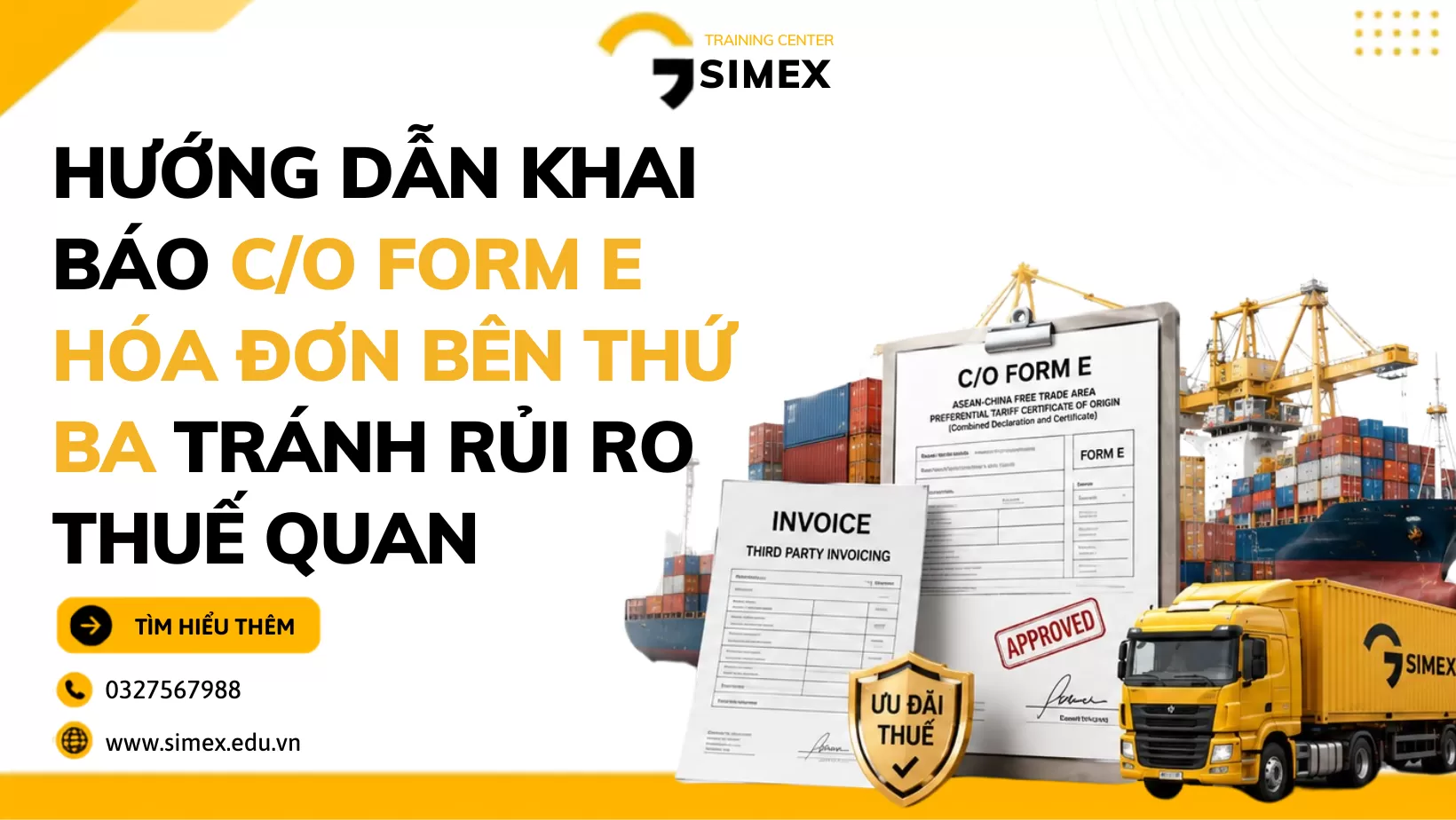 Hướng Dẫn Khai Báo C/O Form E Hóa Đơn Bên Thứ Ba (Third Party Invoicing) Tránh Rủi Ro Thuế Quan