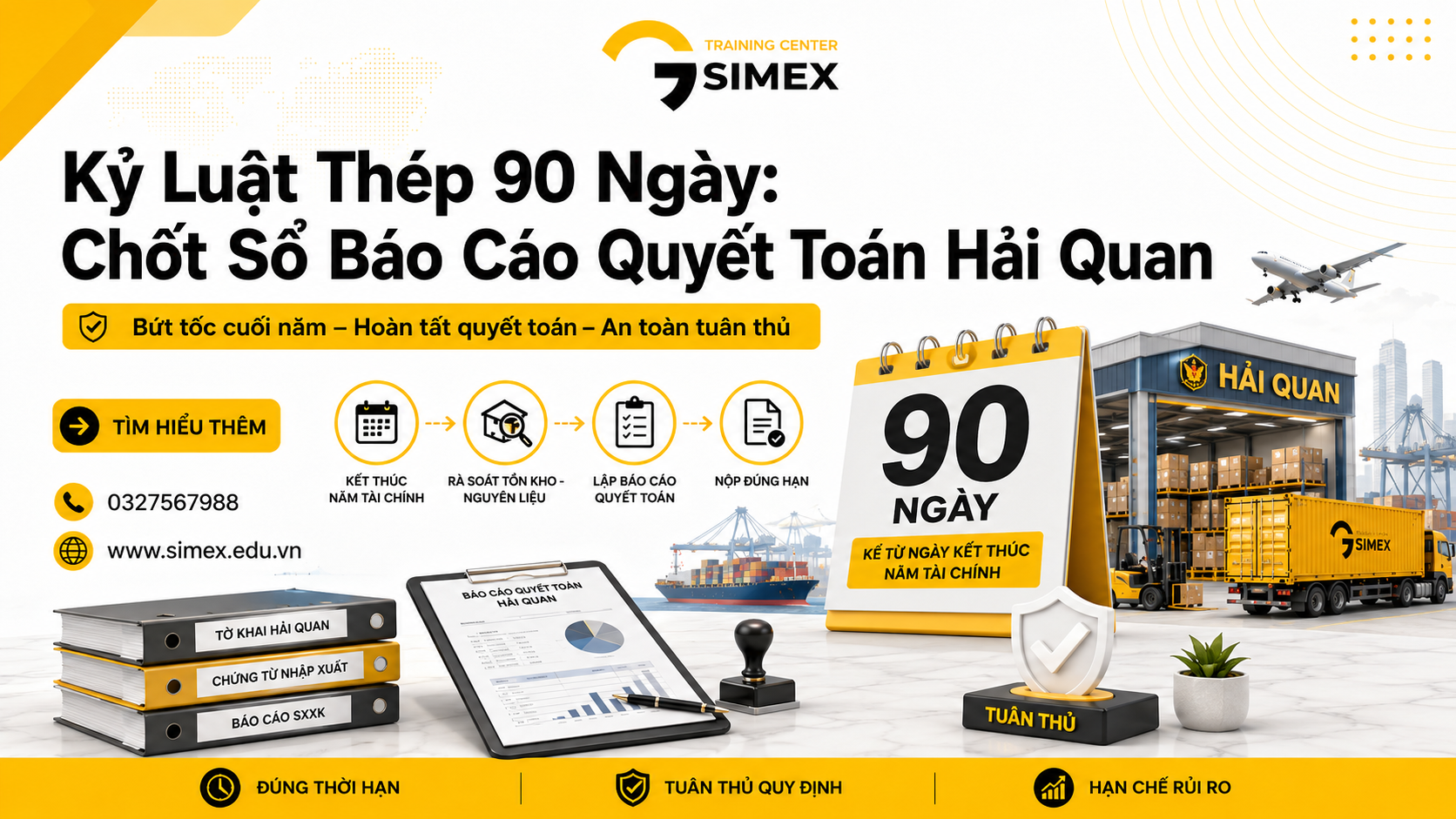 Hướng Dẫn Lập Báo Cáo Quyết Toán Hải Quan: Thời Hạn 90 Ngày Và Những Lưu Ý Cốt Lõi