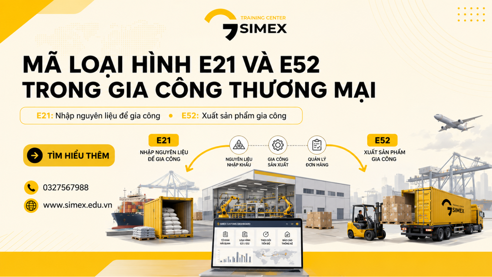Mã loại hình E21 và E52 trong gia công thương mại: Doanh nghiệp cần lưu ý gì?