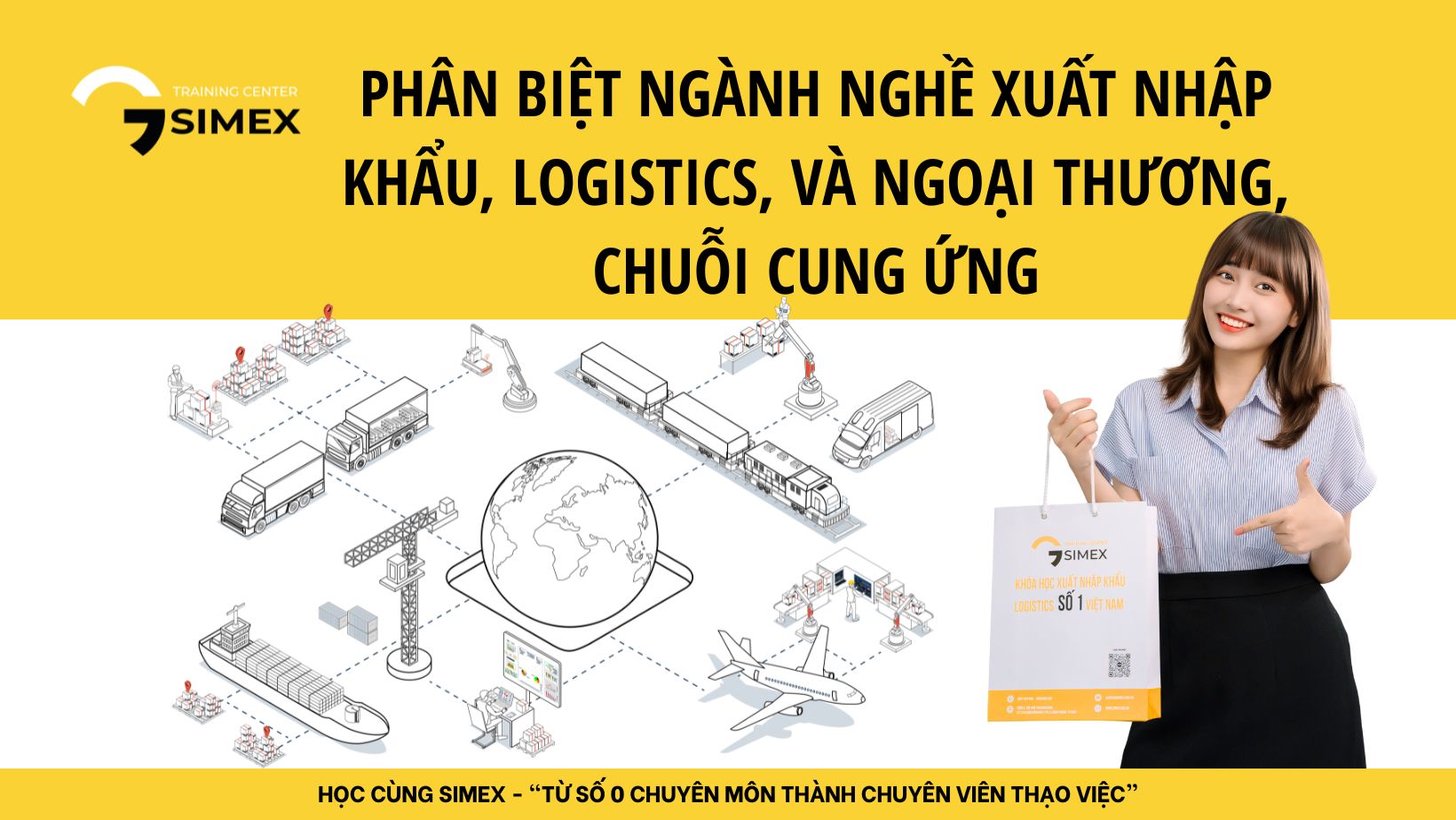 Phân Biệt Ngành Nghề Xuất Nhập Khẩu, Logistics, Và Ngoại Thương, Chuỗi Cung Ứng