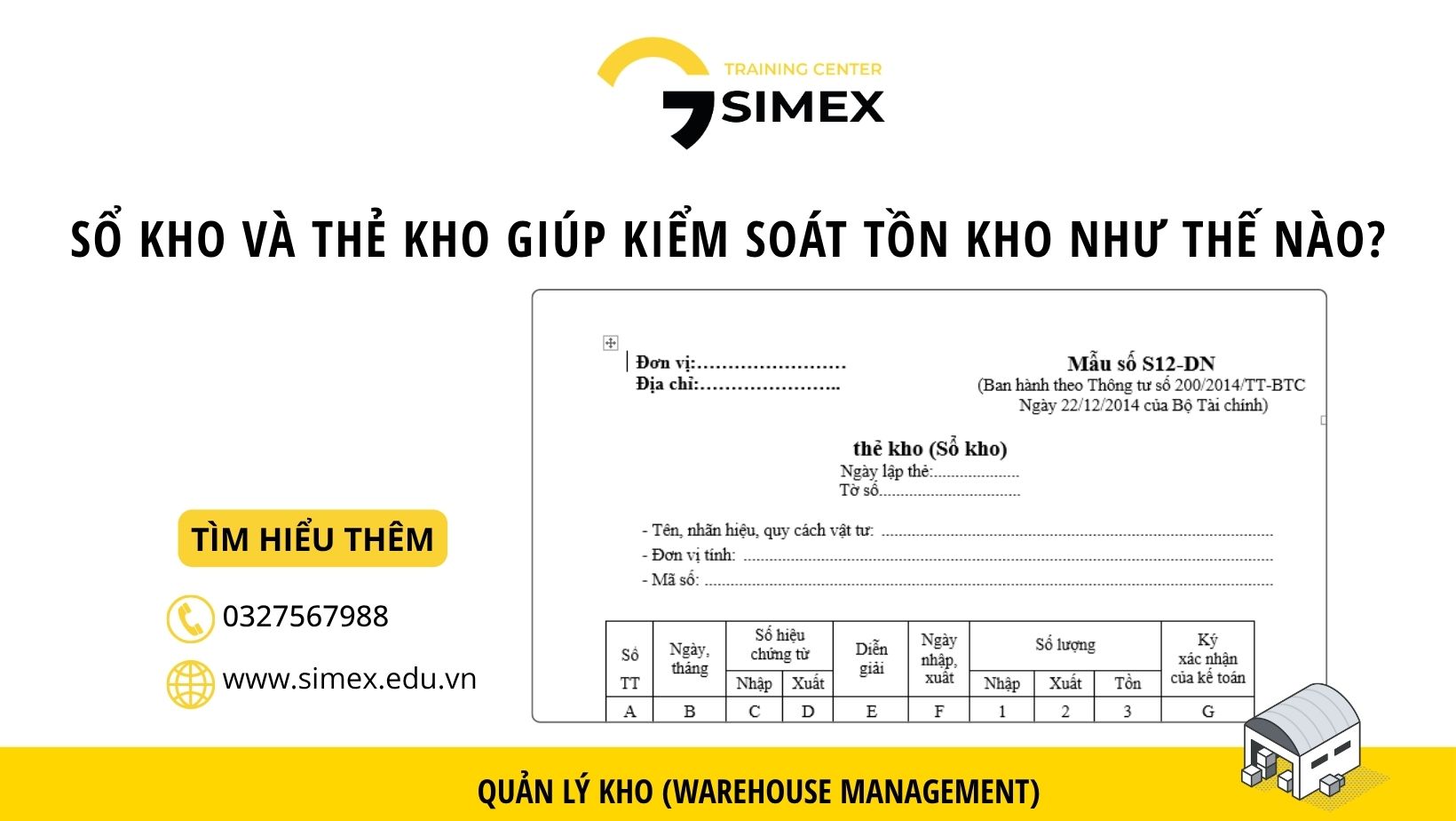 Sổ Kho Và Thẻ Kho Giúp Kiểm Soát Tồn Kho Như Thế Nào?