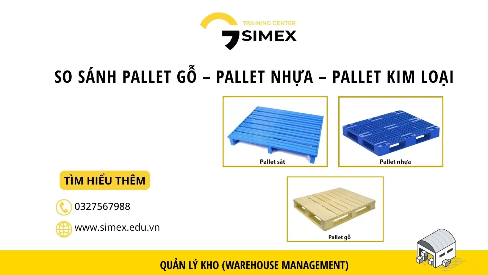 So sánh pallet gỗ – pallet nhựa – pallet kim loại: Nên chọn loại nào cho kho hàng?