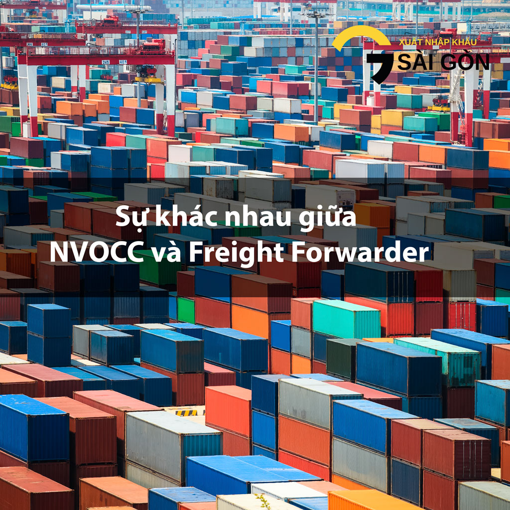 su khac nhau giua NVOCC va Freight Forwarder