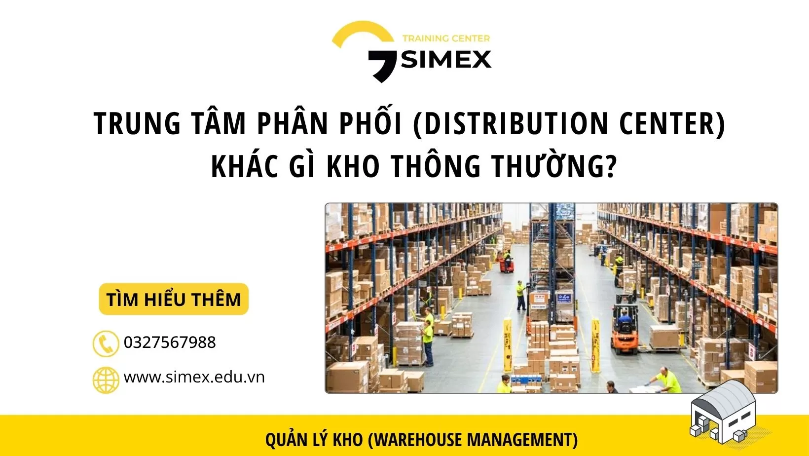 Trung tâm phân phối (Distribution Center) khác gì kho thông thường?