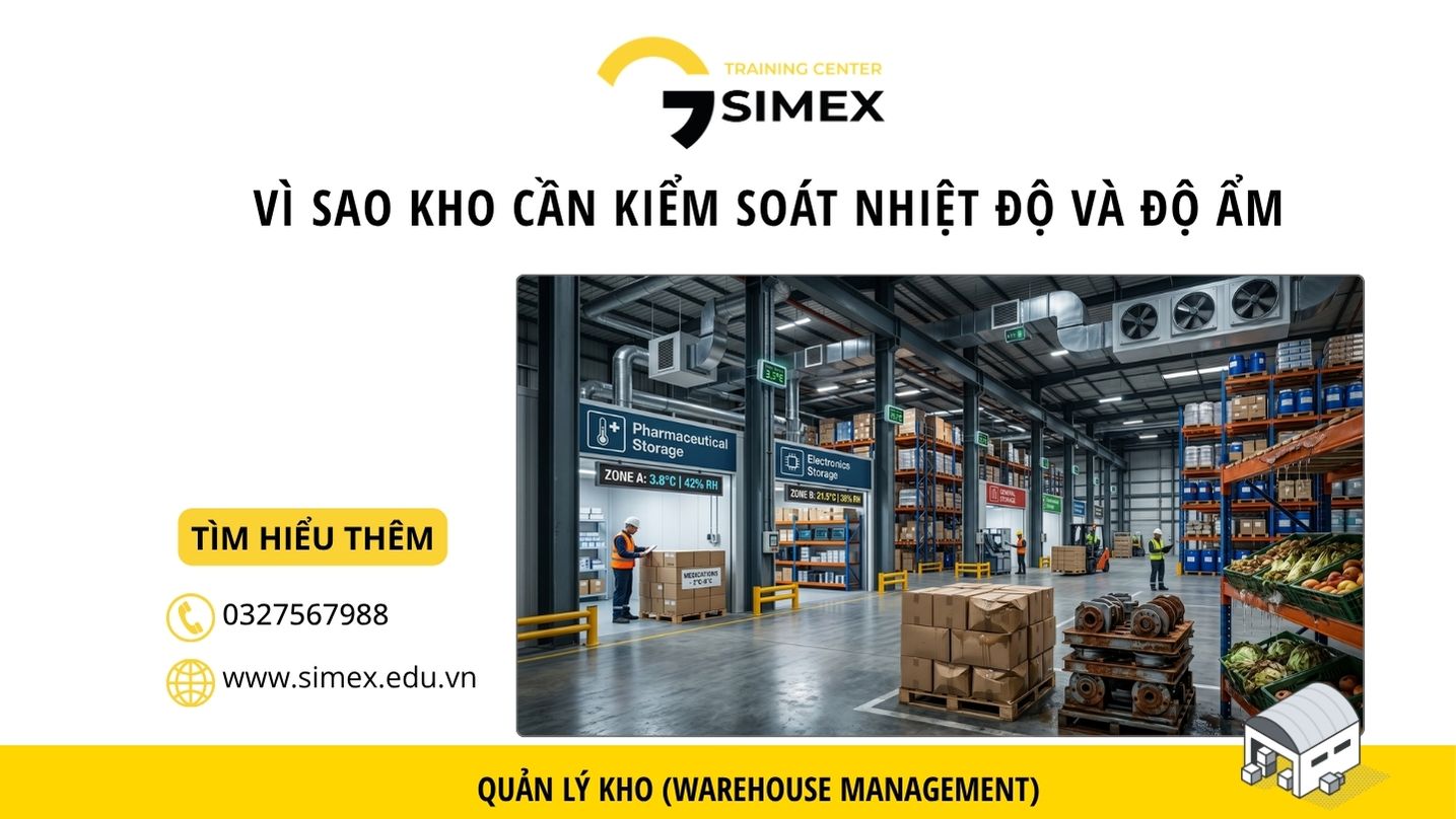 Vì Sao Kho Cần Kiểm Soát Nhiệt Độ Và Độ Ẩm?